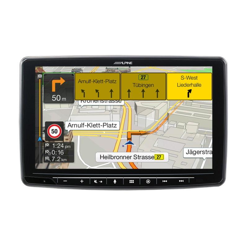 Alpine INE-F904D 1-DIN navisoitin