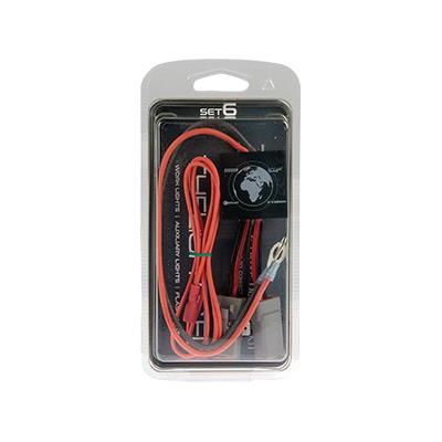 Kytkentäsarja kahden lisävalon asennukseen, DTP2-liittimet