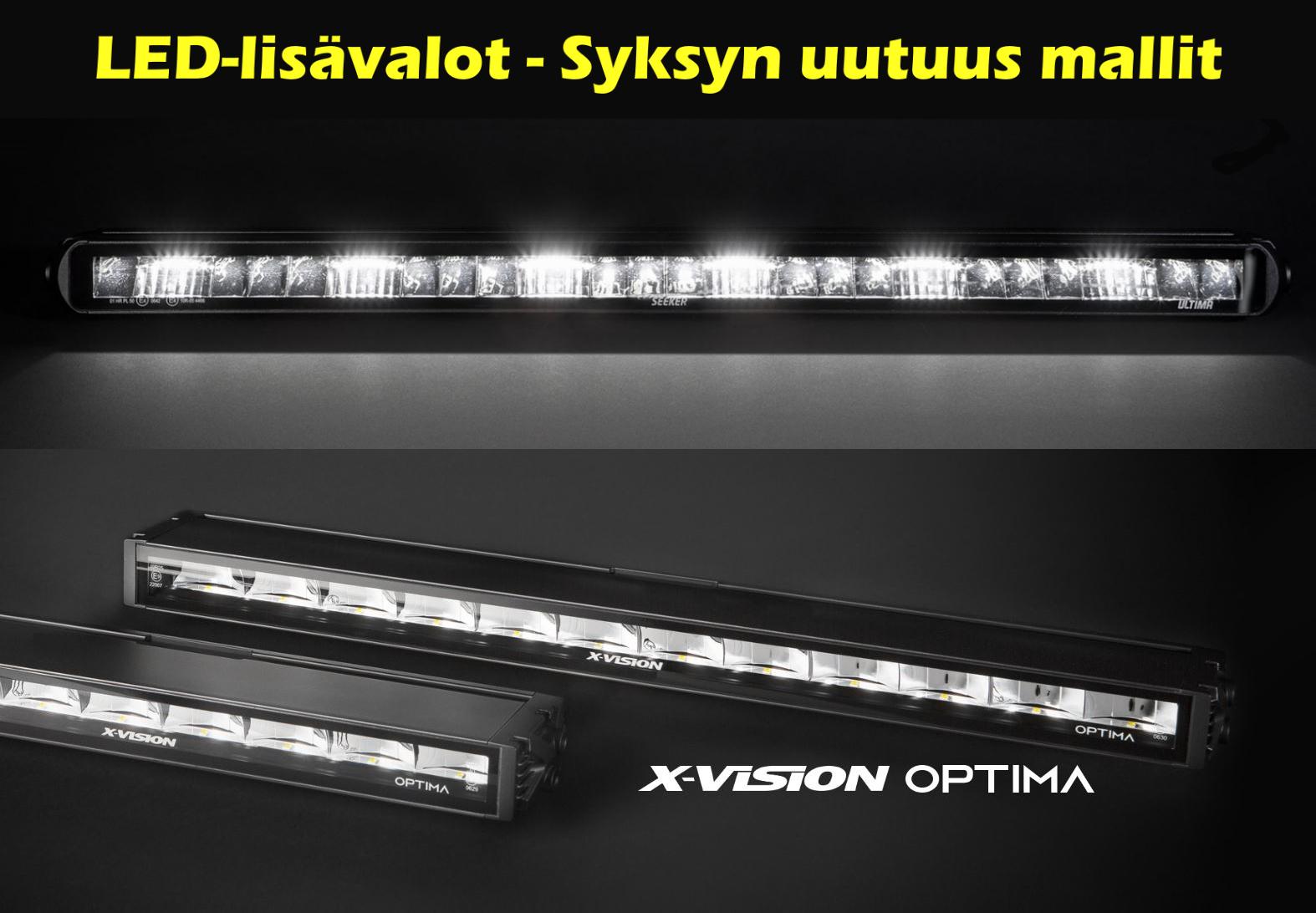 led-lisävalot 2020