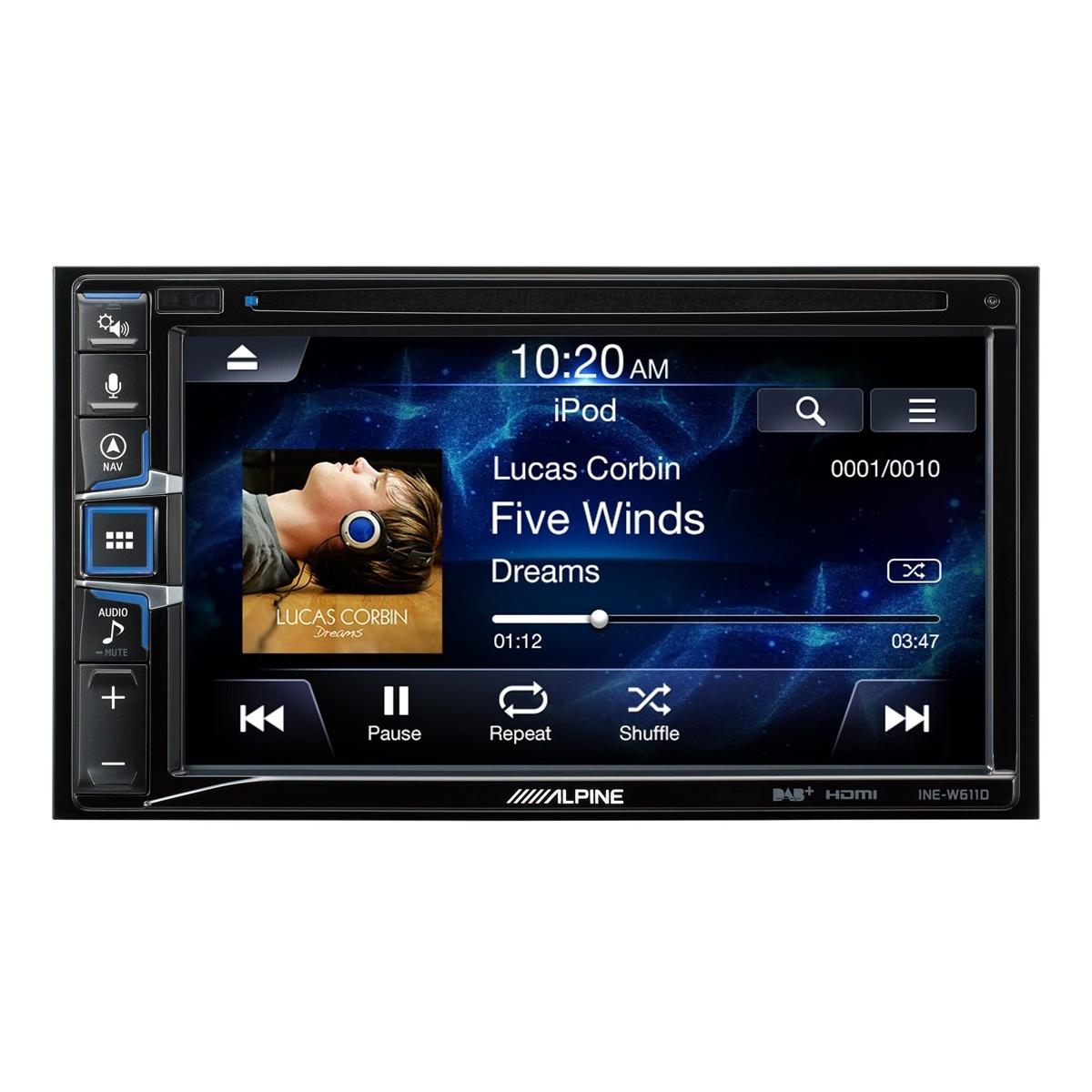 Alpine-INE-W611DC-Caravan-soitin-9