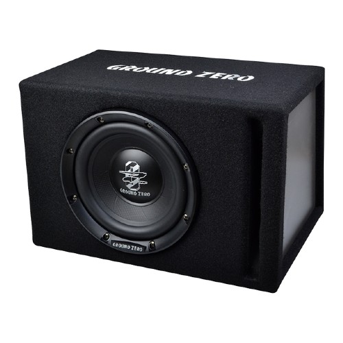 Ground Zero GZIB 20BR-ACT koteloitu 8-tuuman aktiivisubwoofer