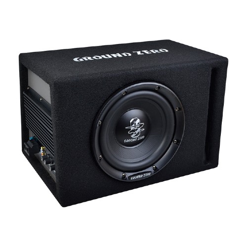 Ground Zero GZIB 20BR-ACT koteloitu 8-tuuman aktiivisubwoofer
