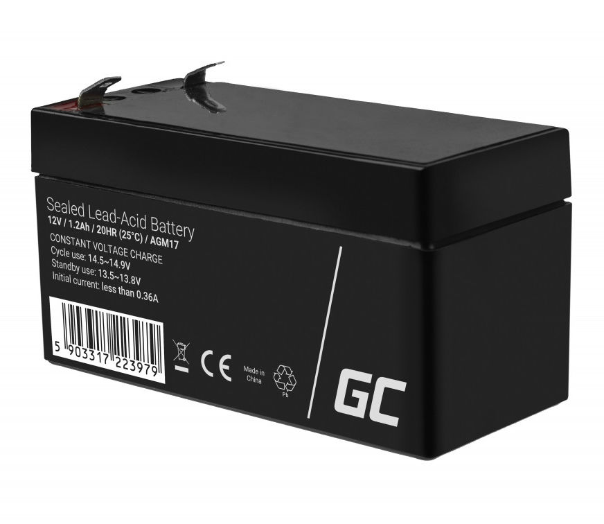 Green Cell AGM akku 12V 1,2Ah 2