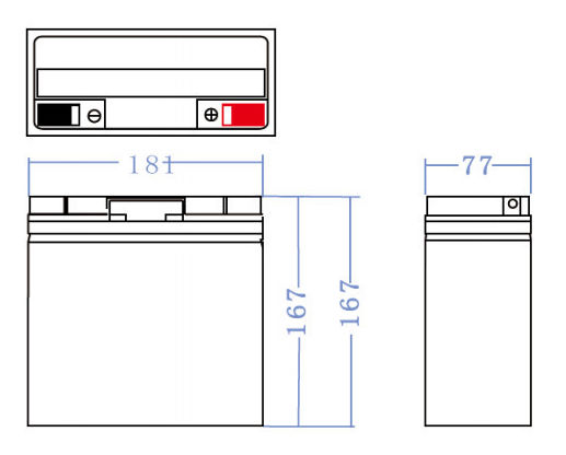 Green Cell AGM akku 12V 18Ah 3