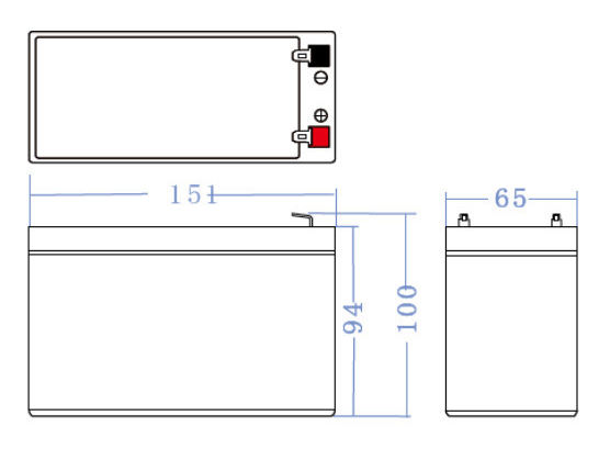 Green Cell AGM akku 12V 8,5Ah 3