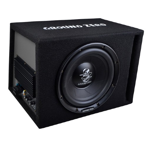 Ground Zero GZIB 25BR-ACT koteloitu 10-tuuman aktiivisubwoofer