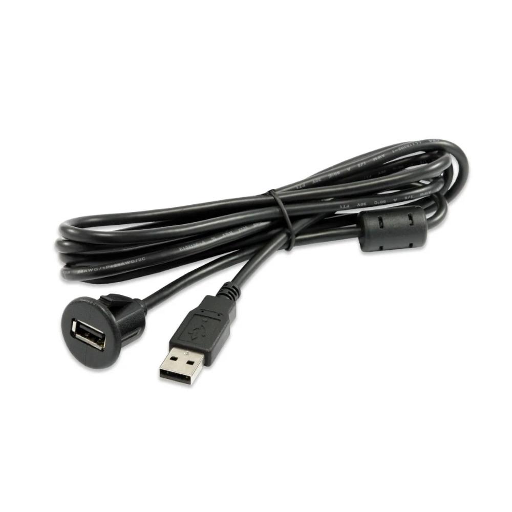 Auton kojelautaan upotettava USB-pesä