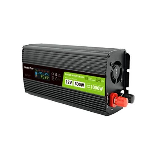 Green Cell auto invertteri 500W 12V