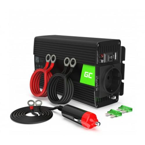 Green Cell puhdas siniaalto invertteri 300W 12V