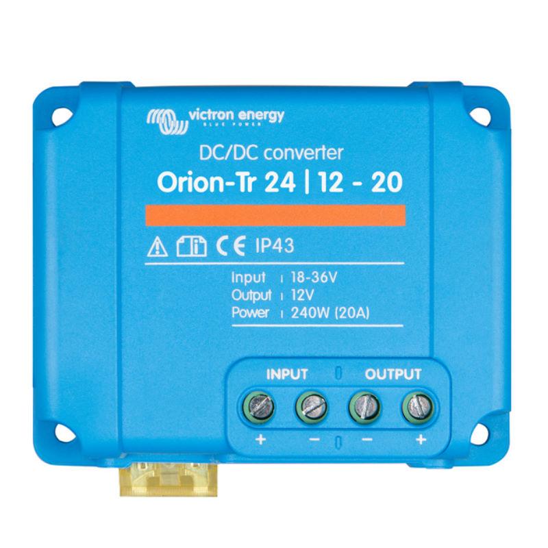 Jännitteen alennin 24V-12V 20A