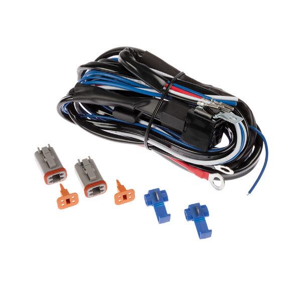 Relejohtosarja kahdelle lisävalolle DT-4 liitin