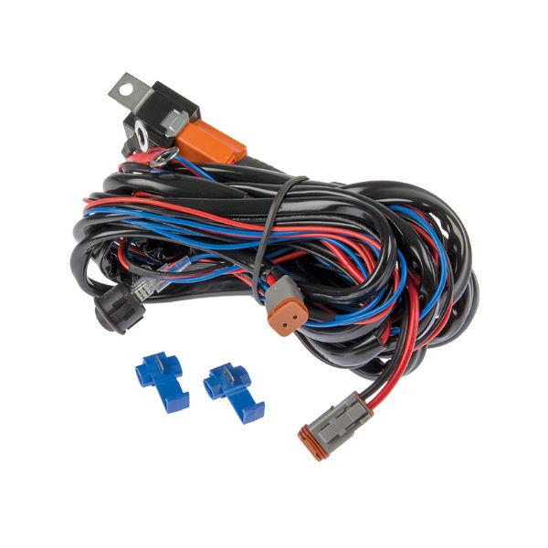 Relejohtosarja kahdelle valolle DT-2 liitin