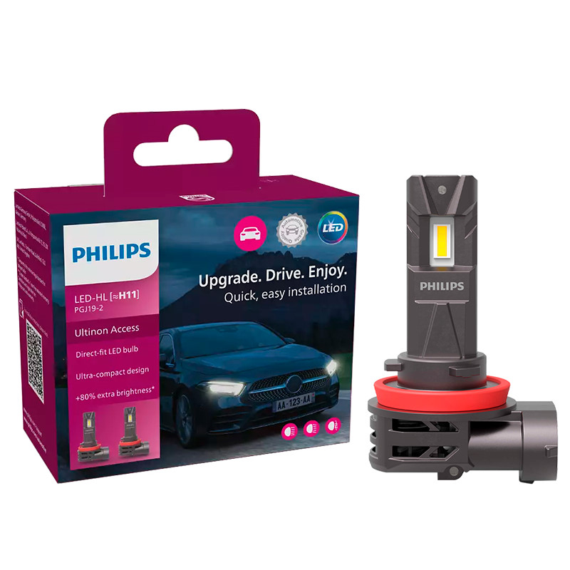 Philips Ultinon Access LED-Polttimopari H11