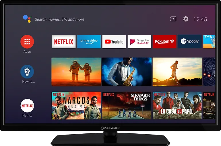 ProCaster LE-32A552H 32 HD Ready Android LED TV 12V-2