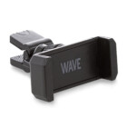 Wave Ventclip -autoteline, musta