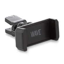 Wave Ventclip -autoteline, musta