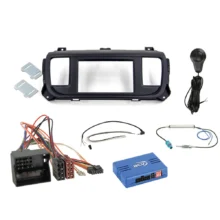 Toyota proace 2016–2024 2-Din soittimen asennussarja