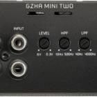 Ground Zero GZHA MINI TWO -vahvistimen signaaliliitännät